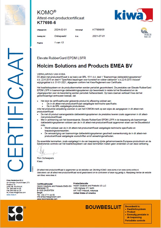 Holcim Solutions and Products EMEA BV